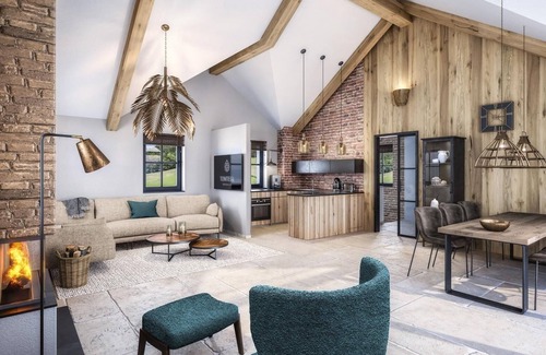 Albeck House | Tomtegl-Bergchalet No.3 mit Privatsauna, Infinitypool, Kamin, Fitnessraum, 1500m Seehöhe