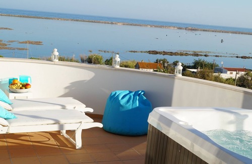Olhao Apartment | Top Apt With Roof Terrace, Stunning 180º Atlantic Ocean and Ria Formosa View!