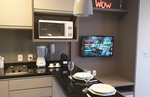 Sao Paulo Apartment | TOP Flat in front of EZTower & Rochavera Corporate Buildings
