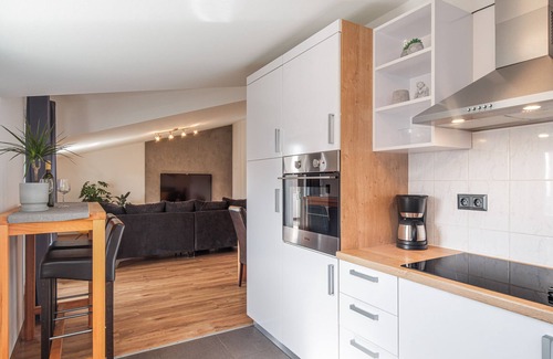 Krk Apartment | Top floor Apartment LiJan °4 with Heated Pool & sea view