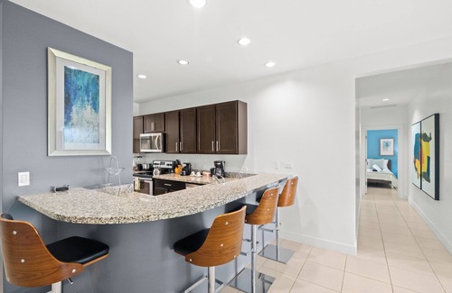 Coco Condo | Top Floor Condo - Terrace w/BBQ - Gated Complex