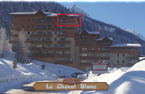 Valfrejus Apartment | Top floor duplex for 8 people with exceptional view in Valfréjus