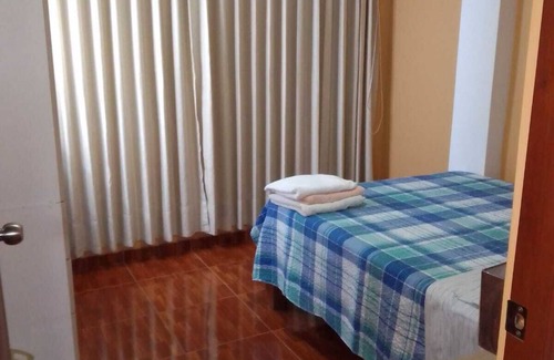 Lima Apartment | Top Floor Private Condo 2 Bed 1 Bath Apt. Walk to Videna in San Luis.