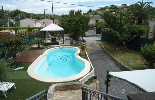 La Gaude Villa | TOP OF VILLA WITH HEATED SWIMMING POOL IN THE GAUDE VILLAGE CLOSE CAGNES AND NICE