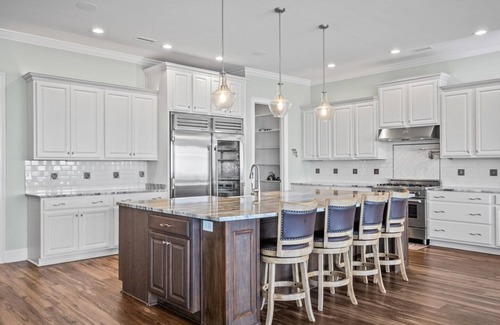 North Topsail Beach House | Topsail Manor - 8 Bed Oceanfront Home Perfect for Large Groups and Weddings!