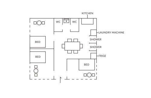 Kita Apartment | TORA HOTEL Tokyo-Rikugienn 寅ホテル 六義園 A