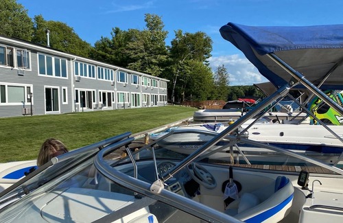 Clam River Condo | Torch Lake, a Short Boat Ride Away from this Clam Lake Efficiency Condo