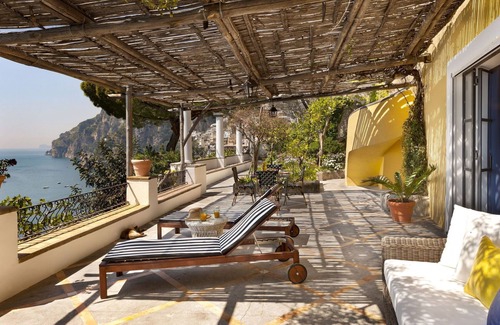 Montepertuso Villa | Torre Sponda - Cisterna, Private Beach