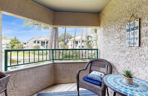 Palmetto Dunes Villa | Total renovation June 2024, views, pool, hot tub & beach club pick up