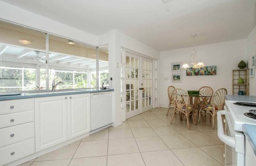 Coquina Sands House | Totally Renovated Home: Screened in Lanai w/Heated Pool & Dining-2 Blocks to Beach-Coquina Sands