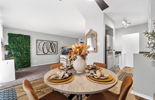 Central Arlington Apartment | Touchdown views + designer vibes 🏈⚾ Walk to games, chill in style—your fan HQ awaits! Gated Property!