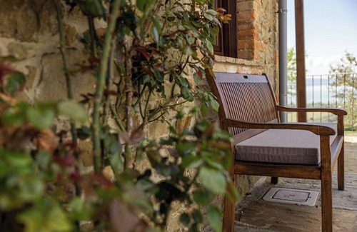 Passignano sul Trasimeno Apartment | Tower- Room with patio with beautiful lake view