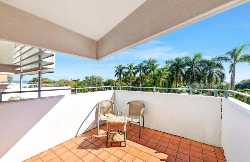 Darwin City Centre Apartment | Towering Palms, A Seaside Balcony with Resort Pool