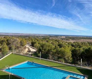 San Miguel de Salinas Apartment | Très spacieux appartement de luxe avec vue sur la mer et les salines