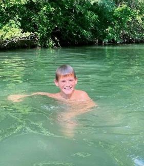 Seguin Other | Tranquil Family Vacation by a Creek: Luxury Tented Cabin in Seguin, Texas