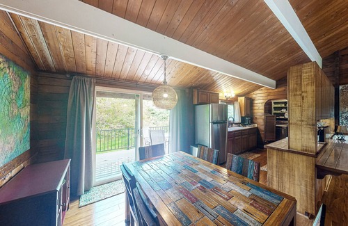 Volcano House | Tranquil home on 1.82-acres with lanai, free WiFi, W/D, and gas fireplace