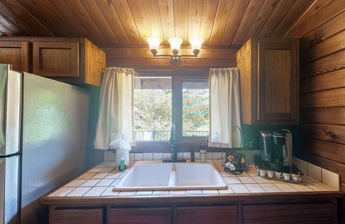 Volcano House | Tranquil home on 1.82-acres with lanai, free WiFi, W/D, and gas fireplace