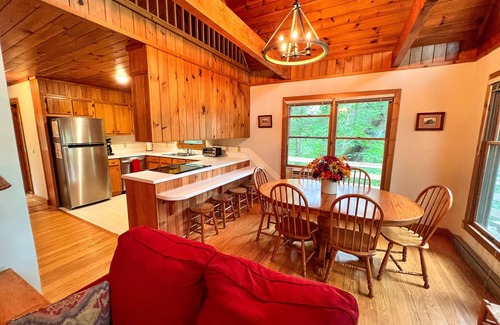 Lansing Cabin | Tranquility: 2 BR, 1.5 BA Cabin/Bungalow in Lansing, Sleeps 5