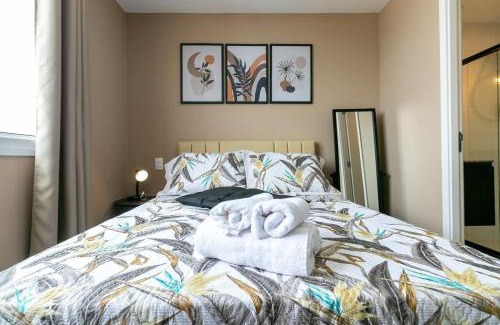 Bras Apartment | Tranquilo Studio no Brás com Piscina/Metrô Brás