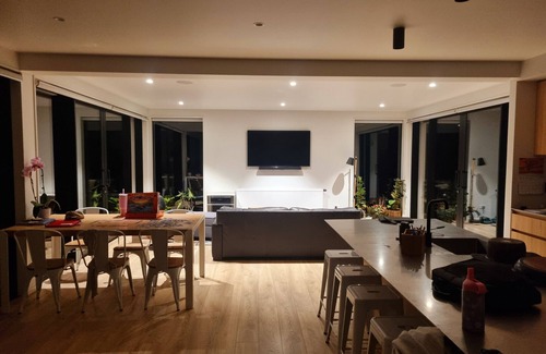 Dunedin House | Tree top and ocean views