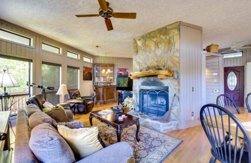 Sky Valley House | Tree-Top Cabin with Game Room and Mountain Views!