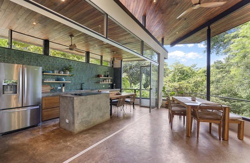 Tamarindo House | Treehouse Hideaway in Tamarindo Jungle with Pool & Open-Air Living Room