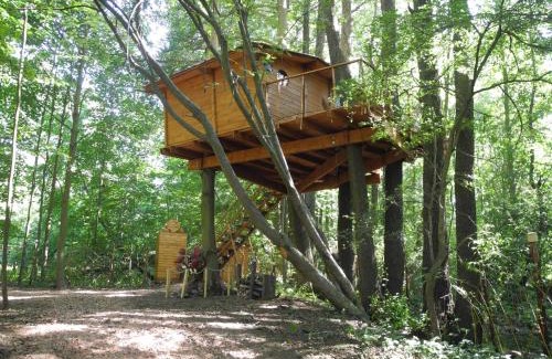 Bohutin Ski Chalet | Treehouse v Brdech