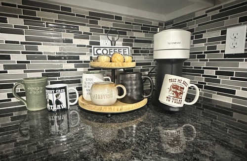 Tulsa House | Trendy Tulsa Speakeasy. Right in the middle of everything fun. No Cleaning Fee