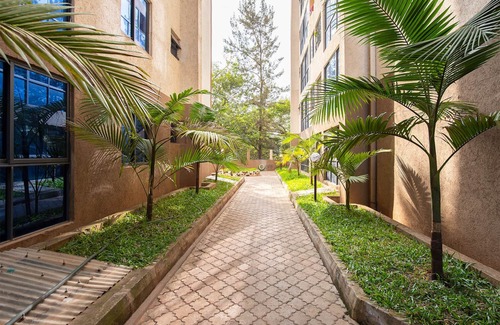 Lavington Apartment | Tribal Chic 2BR in Kileleshwa with Gym and Kids Playarea