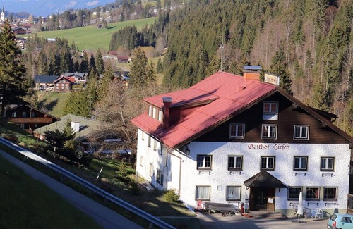 Hirschegg House | Triple room with shower / WC - Gasthof Hirsch