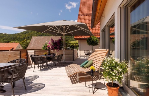 Lautlingen Apartment | Triple room with shower and WC
