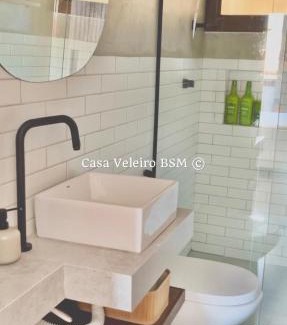 Barra Mar Villa | Triplex com vista para o mar e piscina no rooftop