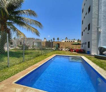 Barra de Navidad Apartment | Tritón Apartment, ground floor and pool