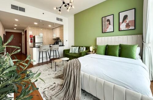 Jumeirah Village Triangle Apartment | Trophy - Urban Oasis Suite