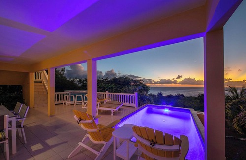 St. Marie Villa | Tropical Twilight Haven – Unwind in Style