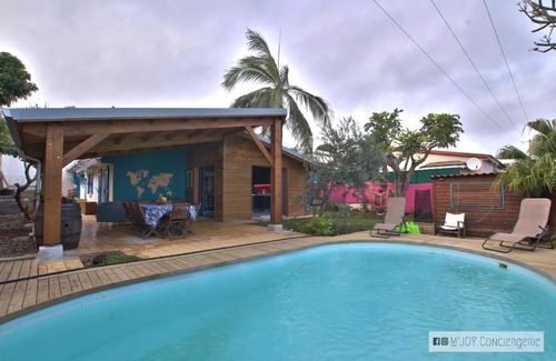 Les Avirons House | TROPIKAZ BLEUE - Piscine et vue mer - 10 pers -