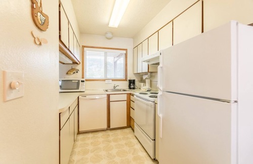 Neskowin Condo | Truly on the beach at this very oceanfront condo, sweeping views on the balcony!