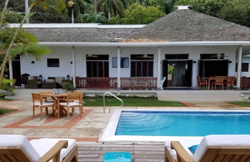 Tryall Villa | Tryall Club: Island House (Staffed 3 Bed Villa W/Amz. Sea Views, 3 Min to Beach)