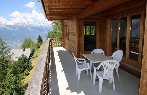 Veysonnaz Ski Chalet | Tschoueilles 009 MOUNTAIN & VIEW - chalet 12 pers