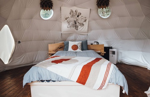 Rogers Hotel | Turtle Dome Treehouse: part of the dome town village!