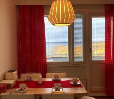 Kemi Apartment | Two bedroom apartment Best view to the sea Glassed Balcony FREE PRIVATE PARKING