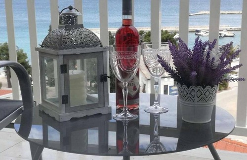 Trpanj Apartment | Two bedroom apartment with balcony and sea view Trpanj, Pelješac (A-23653-b)