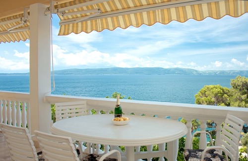Zivogosce Apartment | Two bedroom apartment with terrace and sea view Živogošće - Porat, Makarska (A-2733-b)