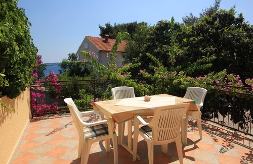 Orebic Apartment | Two bedroom apartment with terrace and sea view Orebić, Pelješac (A-275-b)