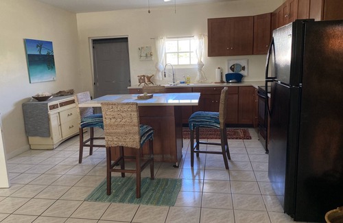 North District House | Two Bedroom/full kitchen - Ocean view - steps from dive shop/harbor/restuarant