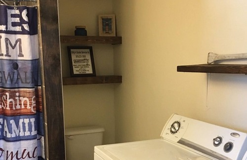 Wagoner House | Two bedroom, furnished, Fort Gibson Lake fish camp getaway.