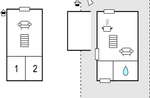 Vedelshave House | Two-Bedroom Holiday Home in Asperup