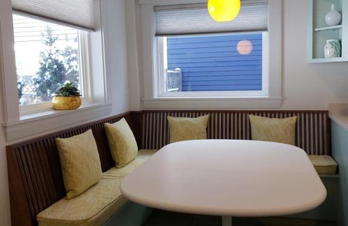 Hallowell Apartment | Two bedroom Mid Century Modern apartment in downtown Hallowell