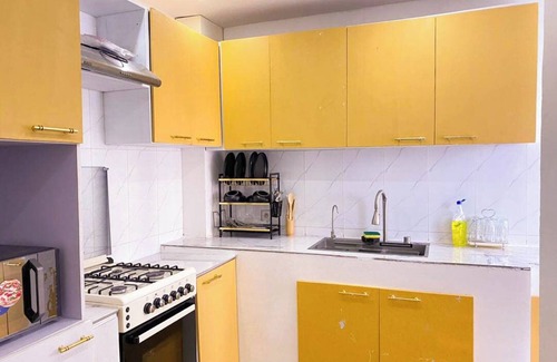 Douala Apartment | Two Bedroom Modern Apartment, elevator and backup generator in the building