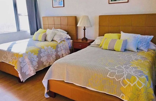 Survey Creek Hotel | Two double bed studio with full kitchen on 2nd floor .